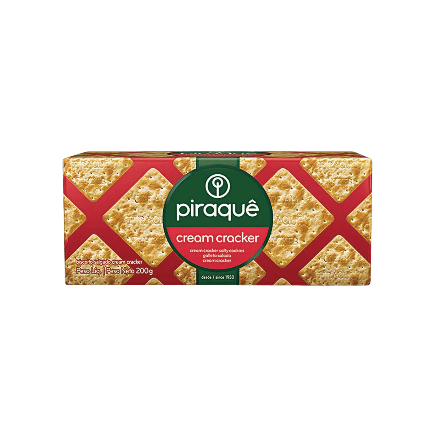 Piraque Cream Crackers - 7 oz. 