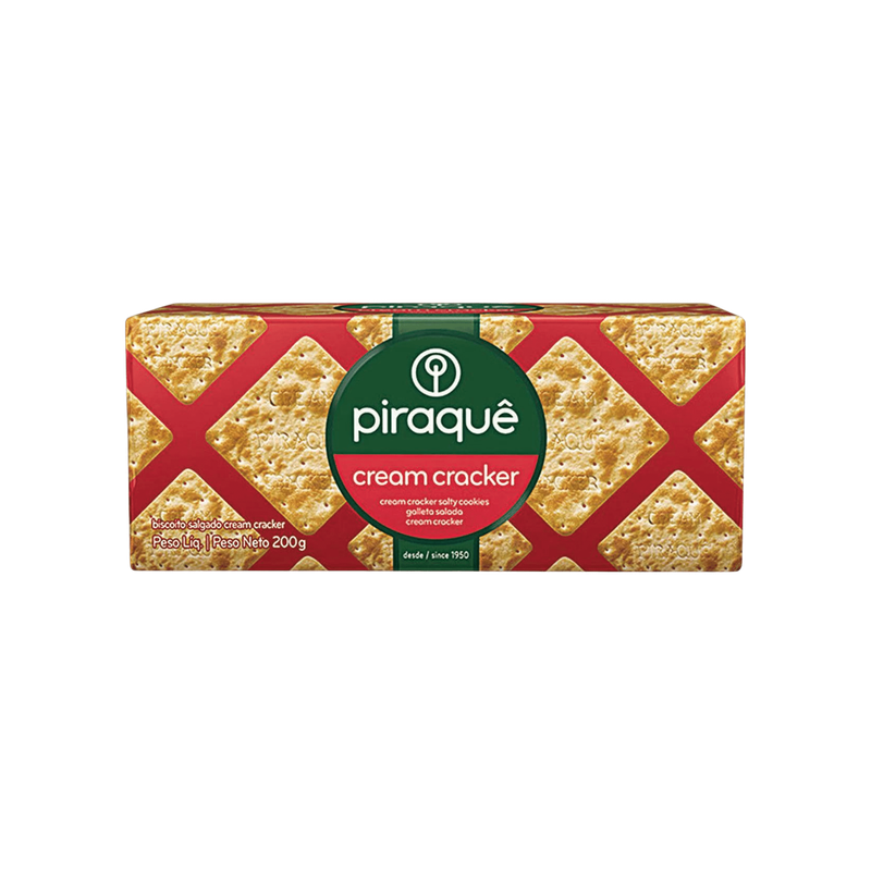 Piraque Cream Crackers - 7 oz. 