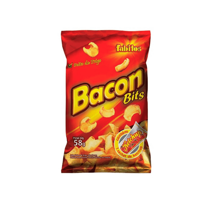 Fabitos Salgadinho Bacon Bits - 58g 