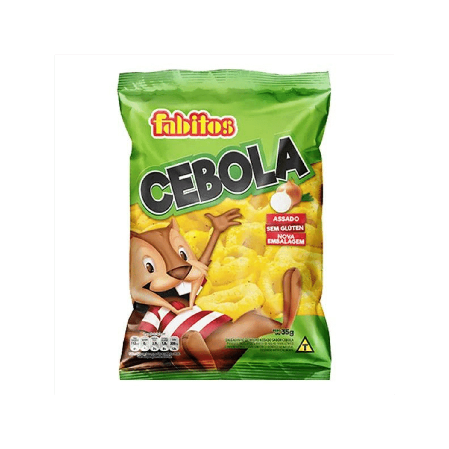 Fabitos Sabor Cebola - 90g
