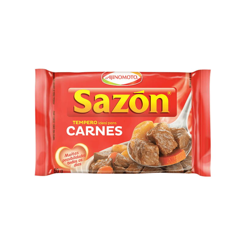 Tempero Para Carnes Sazon - 60g 