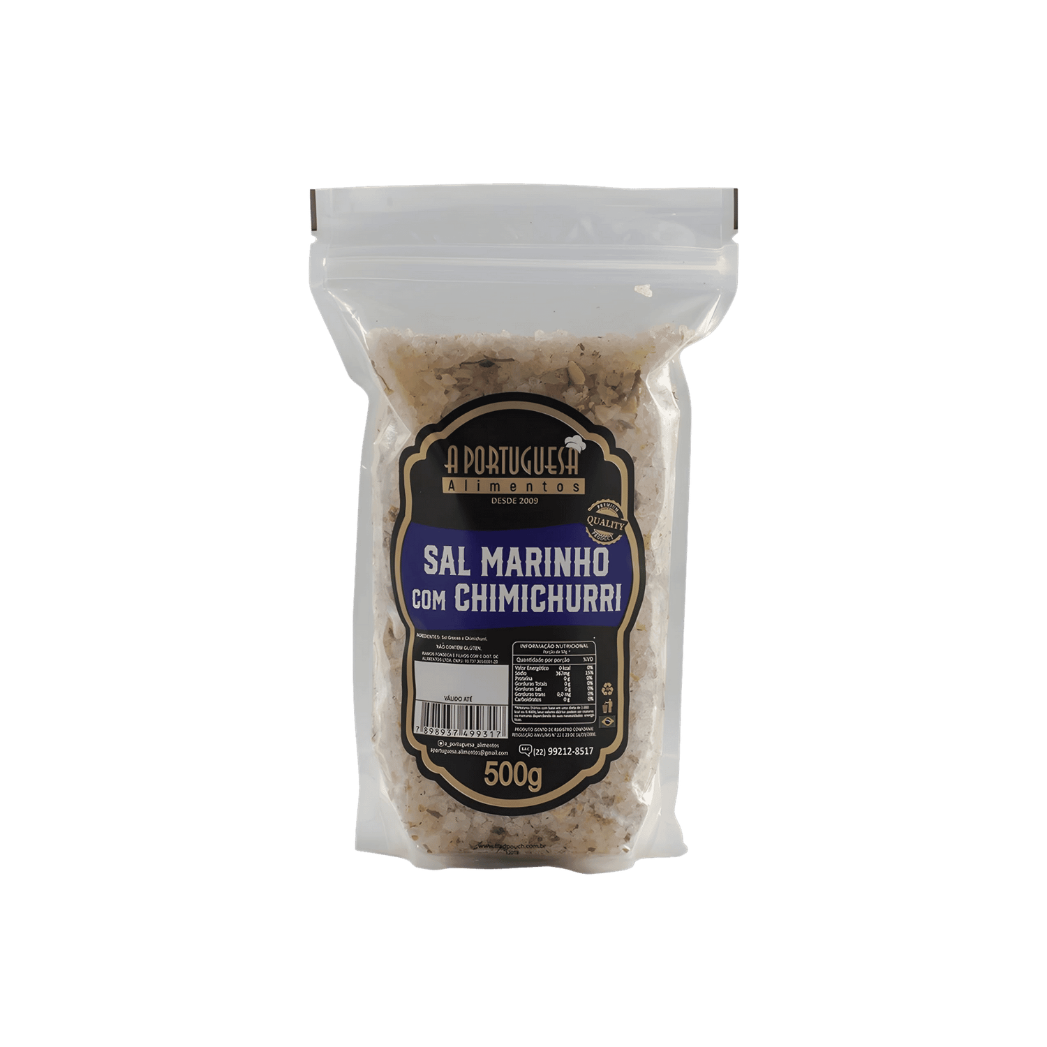 A Portuguesa Sal Marinho Com Chimichurri - 500g