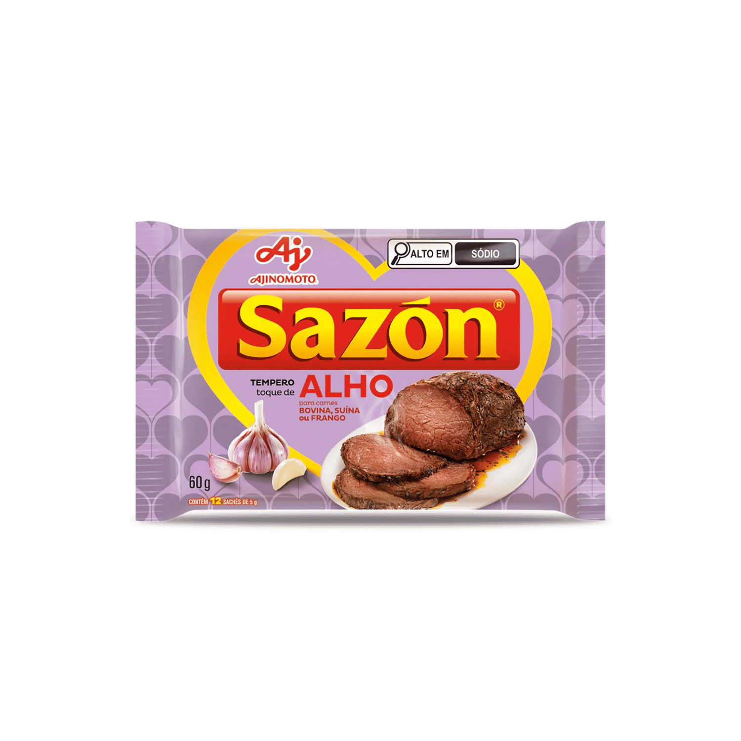 Tempero de Alho Sazon - 60 G
