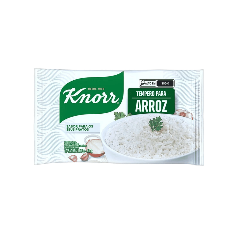 Tempero Em Pó Para Arroz - 50g 
