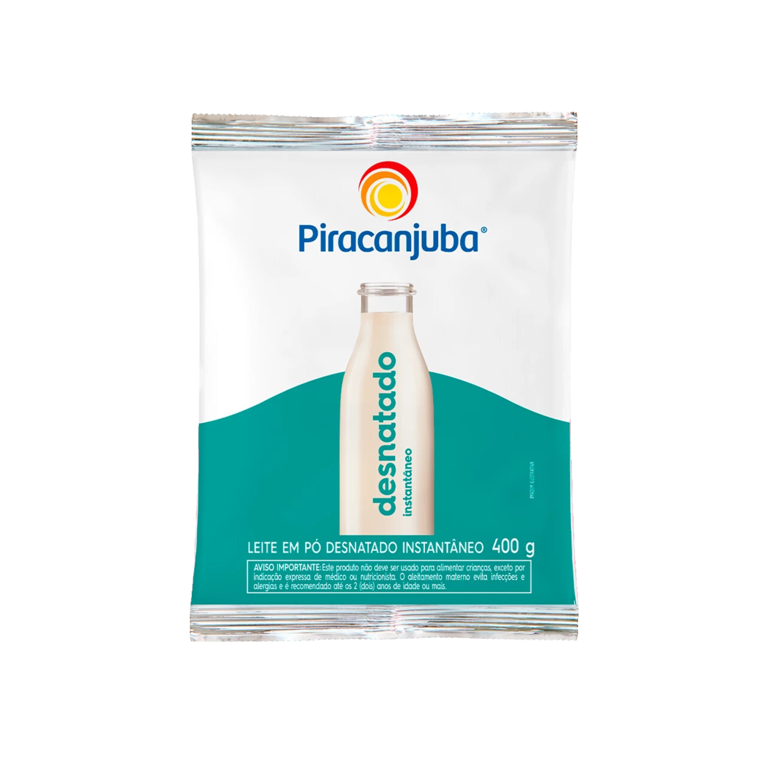 Piracanjuba Leite Em Po Desnatado Instantaneo - 400g