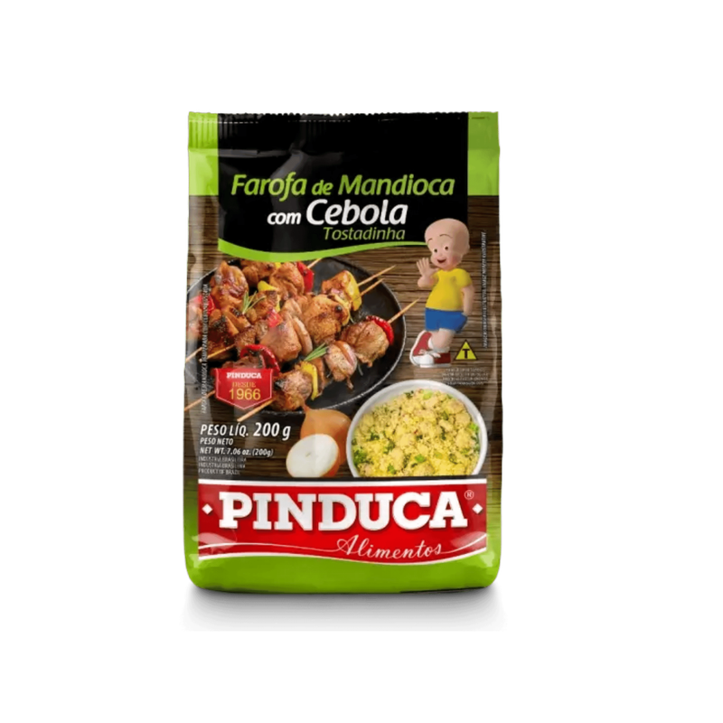 Pinduca Farofa Mandioca com Cebola Tostadinha - 200g