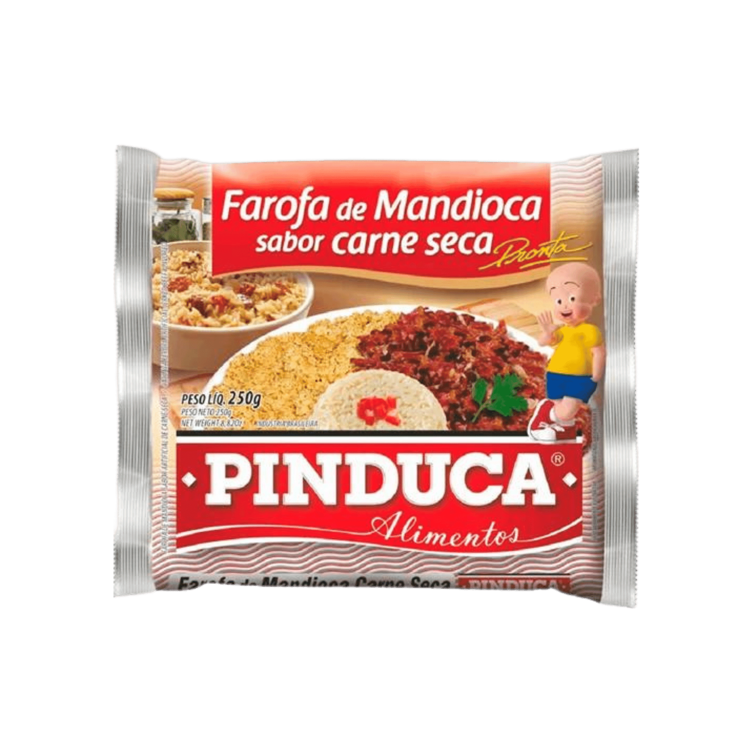 Farofa Carne Seca Pinduca - 250g