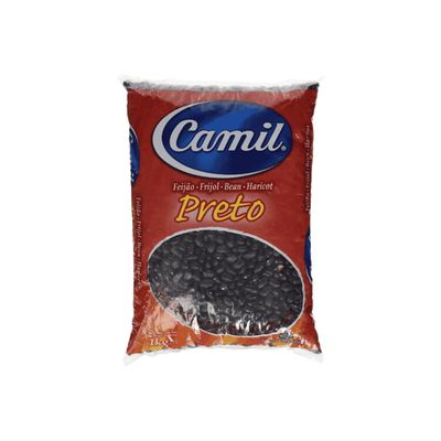 Camil Feijao Preto 1 Kg - Black Beans 2.2 lb