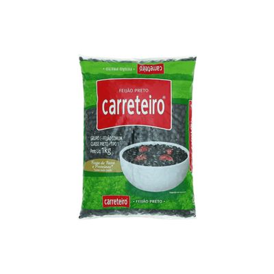 Carreteiro Black Beans 2.2 lb - Feijao Preto 1 Kg