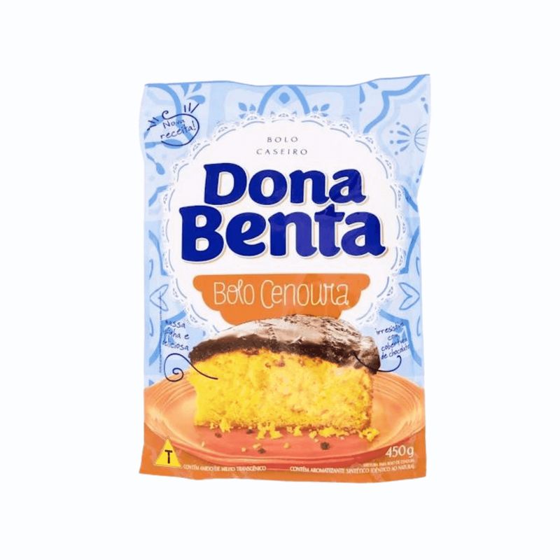 Dona Benta Mistura para Bolo Cenoura 450g - Carrot Cake Mix 14.3 oz