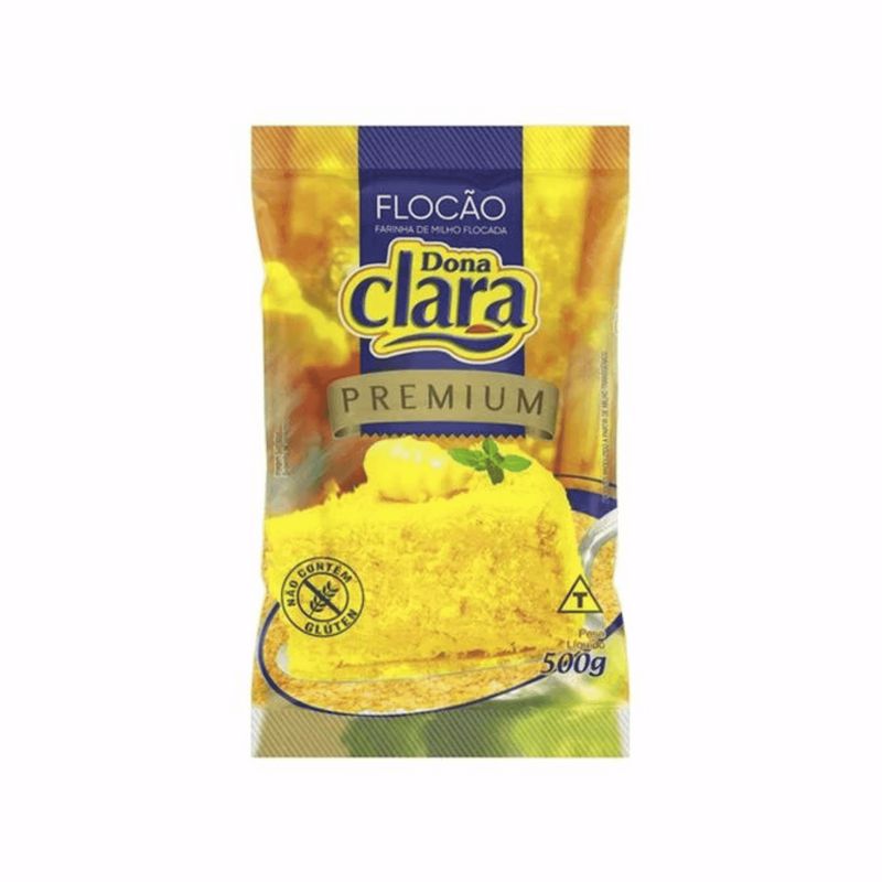 Dona Clara Flocao Farinha de Milho - 500g