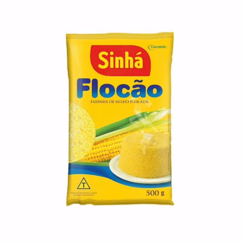 Farinha de Milho - Corn Flour Sinhá -  500g - 17.63oz 