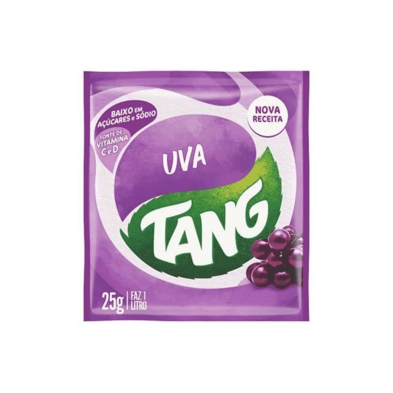Refresco Em Pó de Uva 18g 1 Un Tang