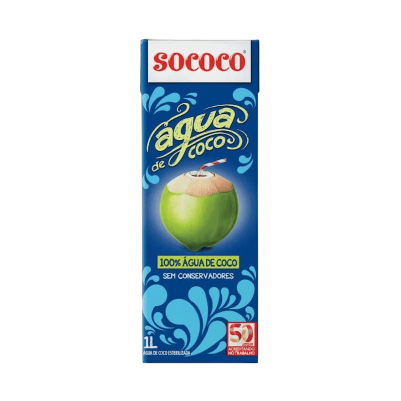 Sococo Agua de Coco Coconut Water (1 L)