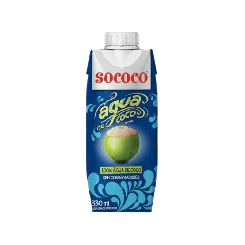 Sococo Coconut Water - Água de Coco 330ml