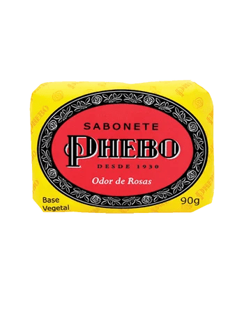 Phebo Sabonete Odor De Rosas 90g - Phebo - Odor de Rosas Bar Soap 90 G