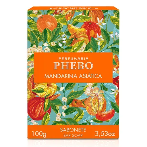 Phebo Mandarina Asiatica Bar Soap 100g