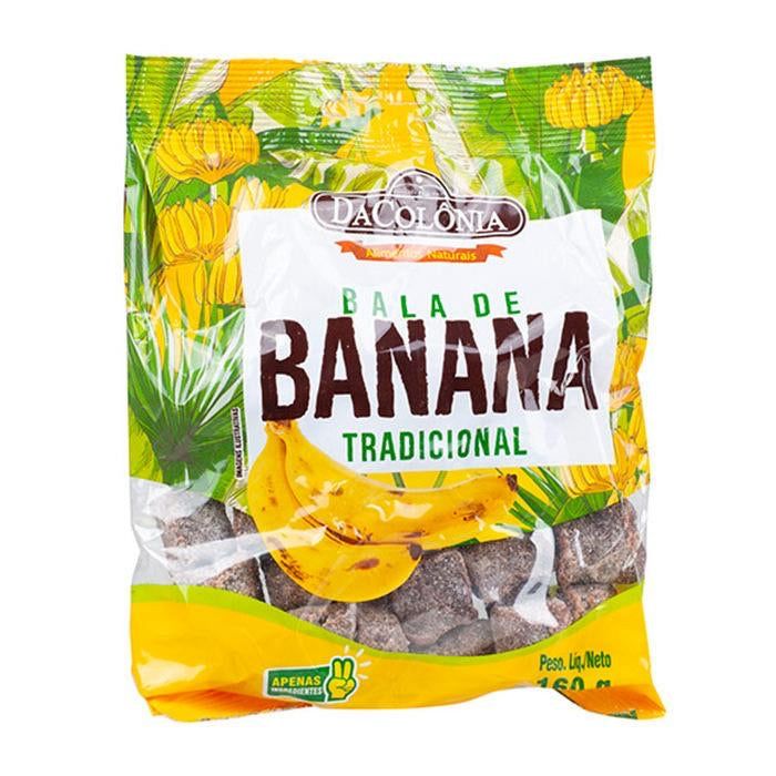 Da Colonia Bala De Banana Tradicional 160g