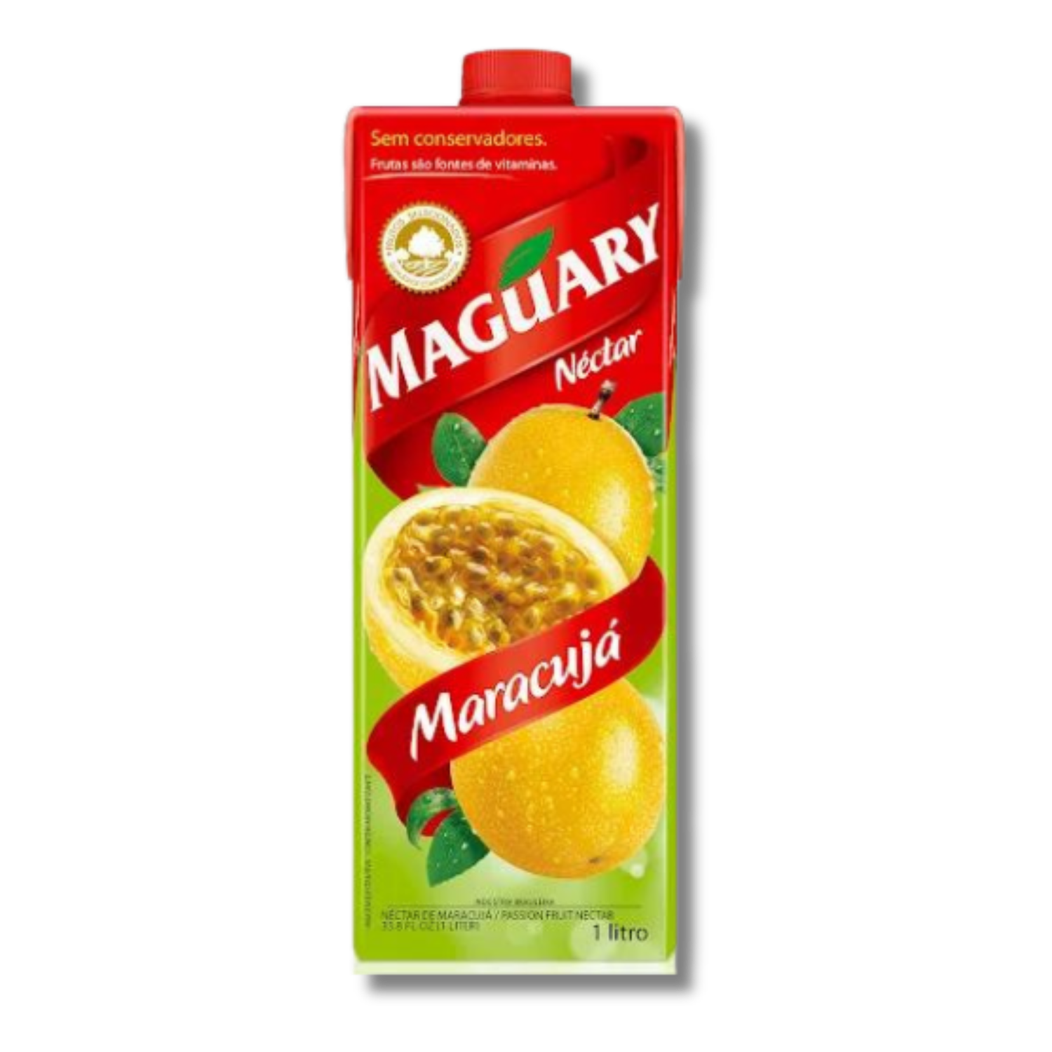 Maguary Passion Fruit Juice 33.8 fl.oz / Suco de Maracuja 1 litro -