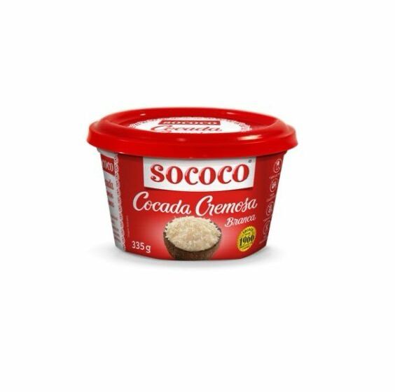 Sococo Cocada Cremosa Branca 335g