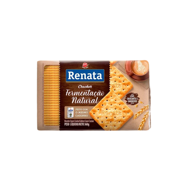 Biscoito Renata Laminado Cracker Fermentação Natural - 360G