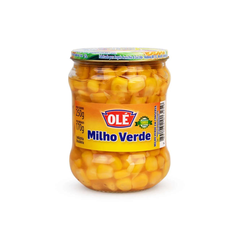 Milho em Conserva - Corn Conserved - Olé - 250g
