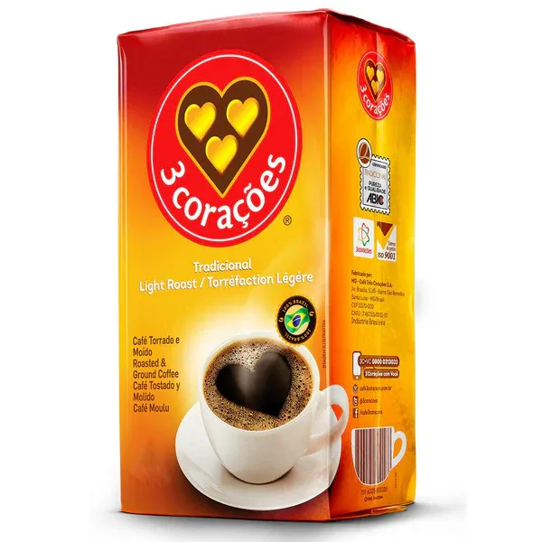 3 Coracoes Cafe Tradicional - 250g