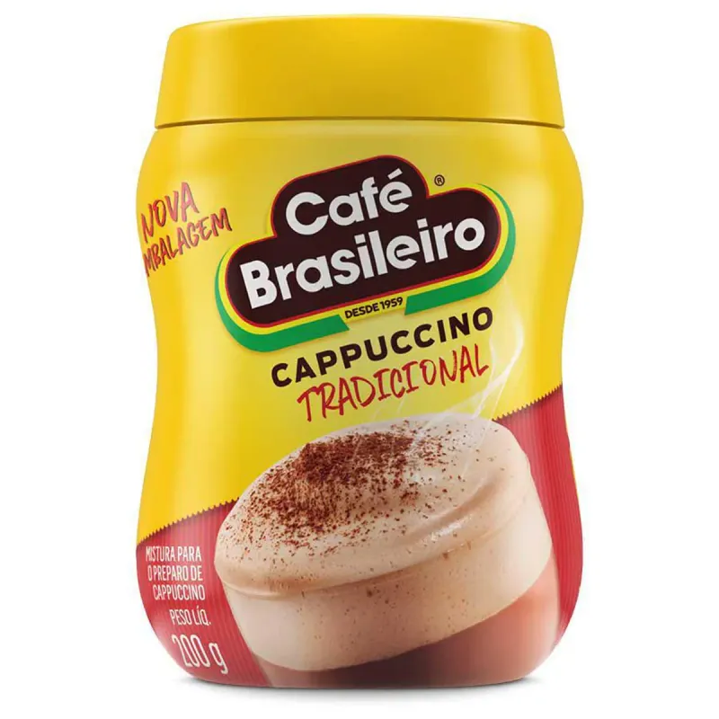 Cafe Brasileiro Cappuccino Tradicional - 200g