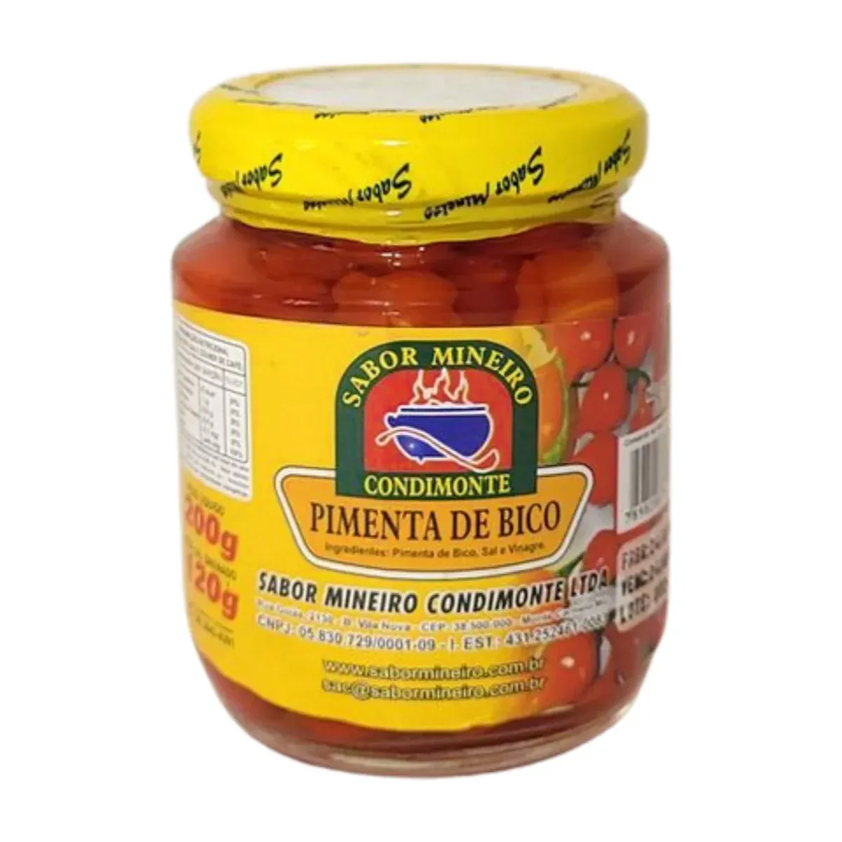 Sabor Mineiro Pimenta de Bico - 200g