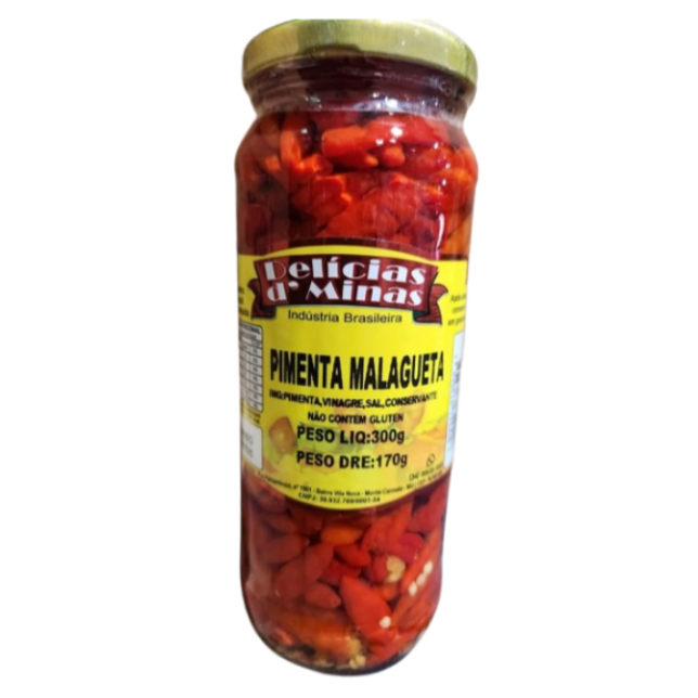 Delicia de Minas Pimenta Malagueta - 300g