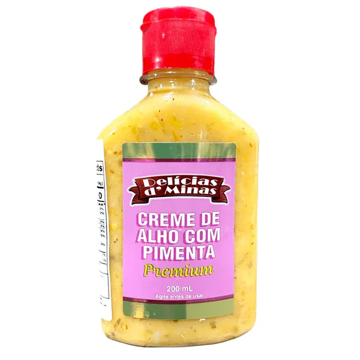 Delicia de Minas Creme de Alho com Pimenta - 200ml