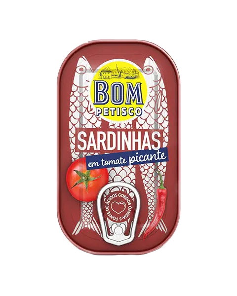 Bom Petisco Sardinha em Molho de Tomate - 160g