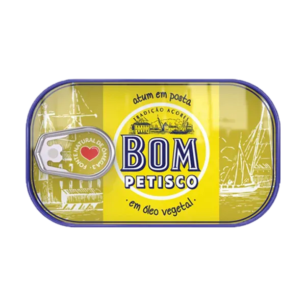 Bom Petisco Atum em Oleo de Vegetais - 120g