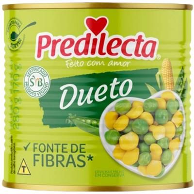 Predilecta Dueto Milho e Ervilha - 280g