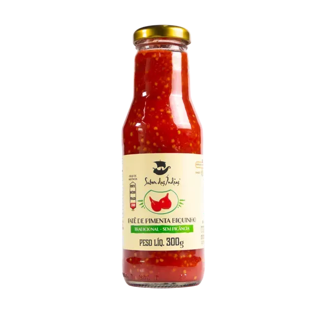 Sabor das Indias Pasta de Pimenta Biquinho - 300g