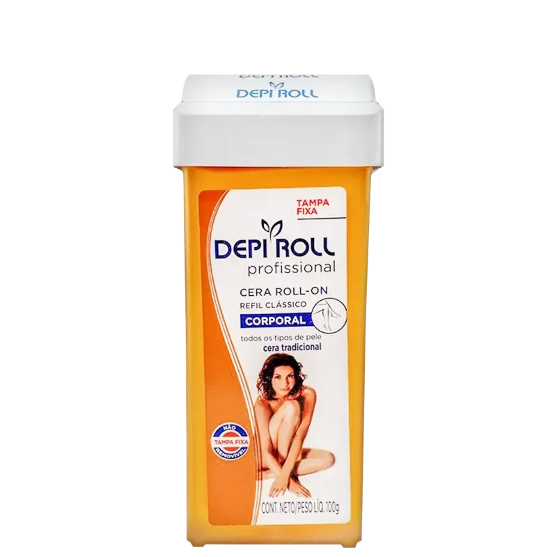 Depiroll Profissional Cera Roll On Refil - 100g