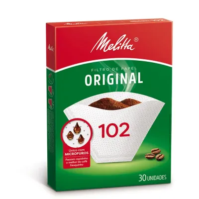 Melitta Filtro de Papel 102 - 30 unidades