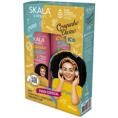 Skala Kit Shampoo e Condicionador Crespinho Divino - 650ml