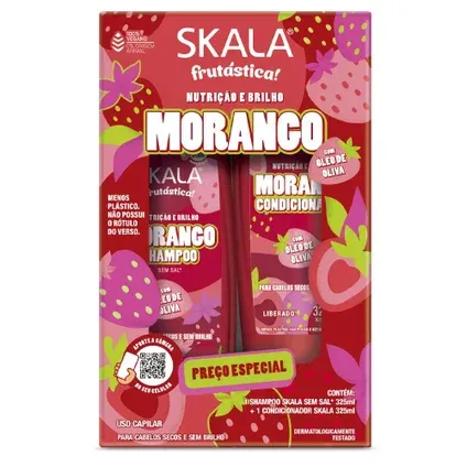 Skala Kit Shampoo e Condicionador Morango - 650ml