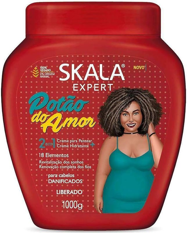 Skala Creme Leave in Potao de Amor- 1kg