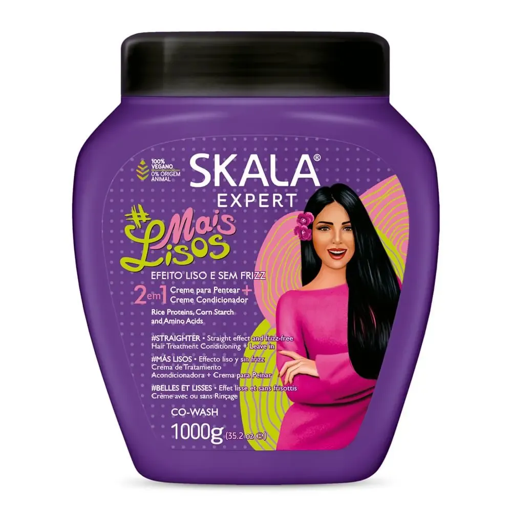 Skala Creme Leave in Mais Lisos - 1kg