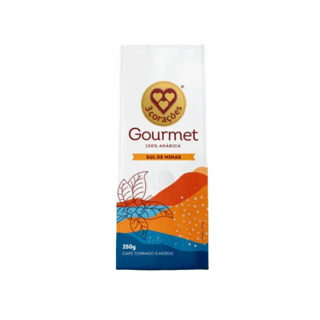 3 Coracoes Cafe Gourmet Sul de Minas  - 250g