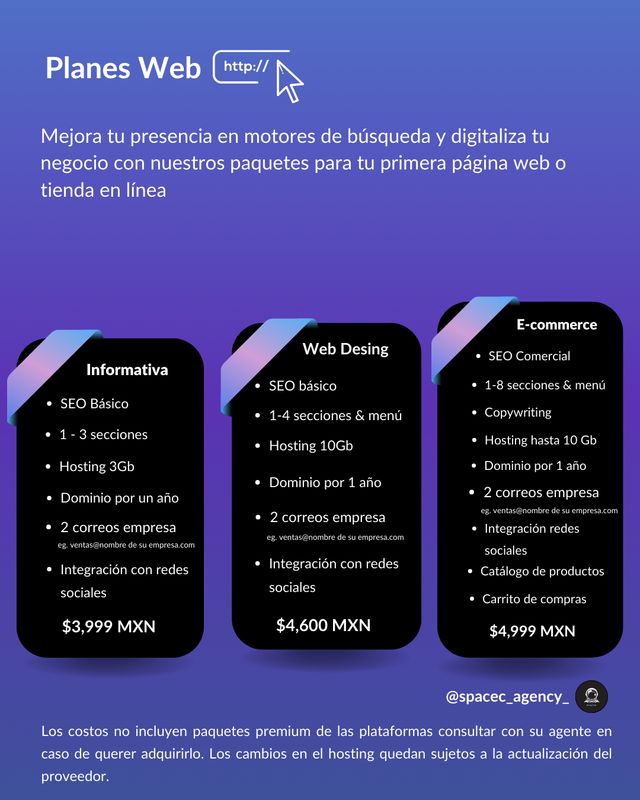 Creación de sitios web, Ecommerce, tienda online