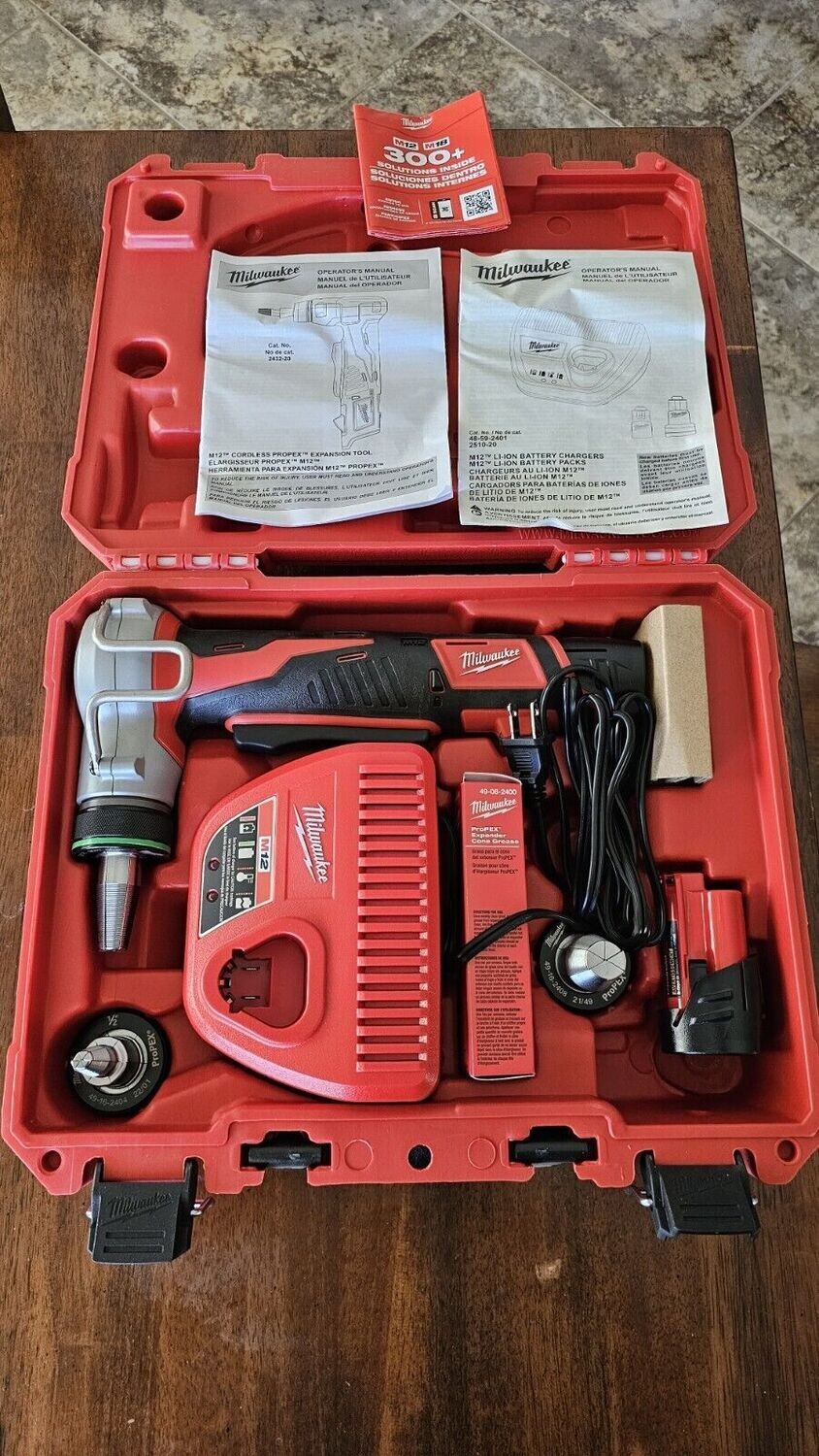 Milwaukee 2432-22 Cordless Propex Expansion Tool Kit