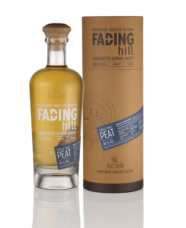 Fading Hill Single Malt Whisky Peated Edition - Birkenhof Brennerei - 46% Vol. - 700ml