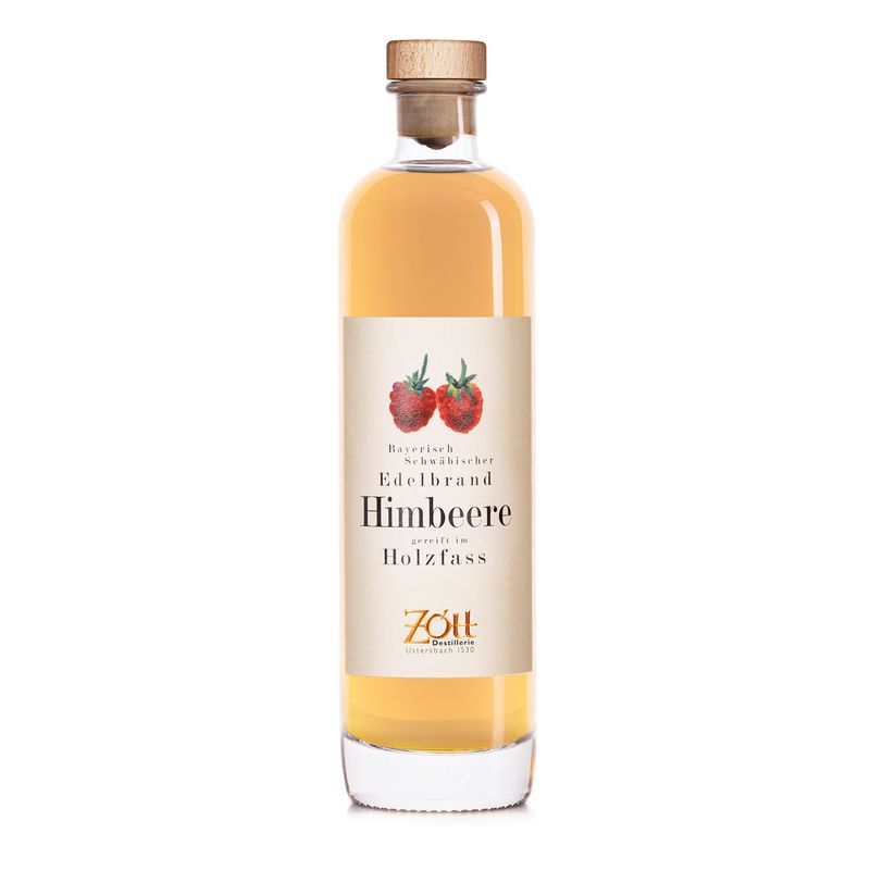 Himbeerbrand im Rumfass gereift - Zott - 42% Vol. - 500ml [Edelobstbrände Fassgelagert]