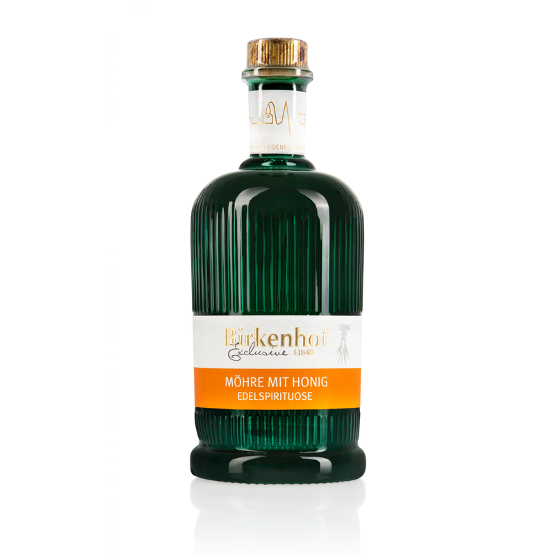 Möhre mit Honig - Birkenhof Brennerei - 38% Vol. | Exclusive-Edelbrände-Collection - 500ml