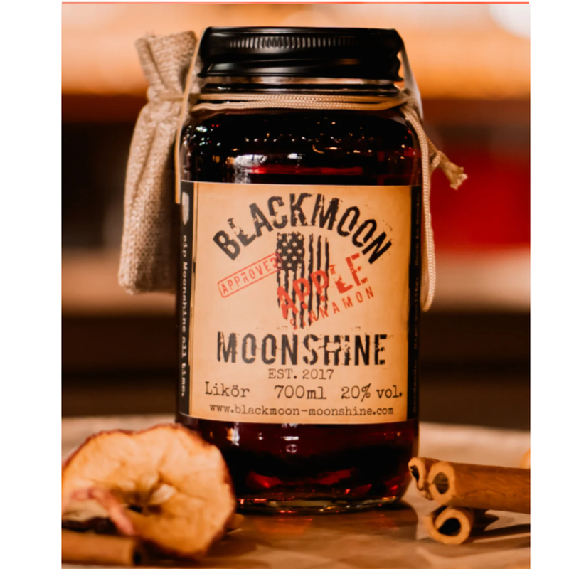 Apple Cinnamon - BlackMoon-Moonshine - 20% Vol. - 700ml