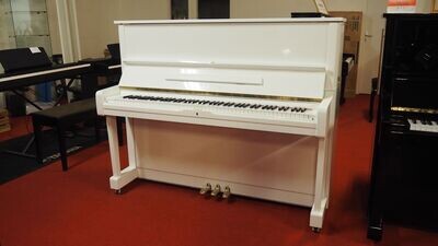 Piano droit acoustique blanc Yamaha U1 d'occasion