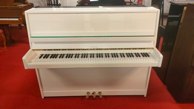 Piano droit Weinbach 115 blanc d'occasion
